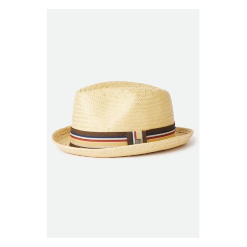 Brixton Castor Fedora Hat Tan