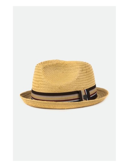 Brixton Castor Fedora Hat Tan