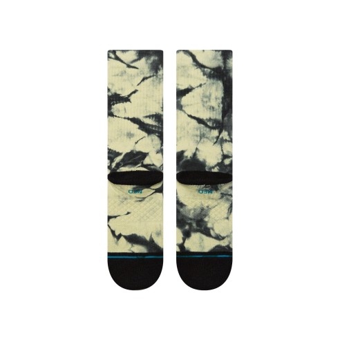 Stance Well Worn Green and Black Socks