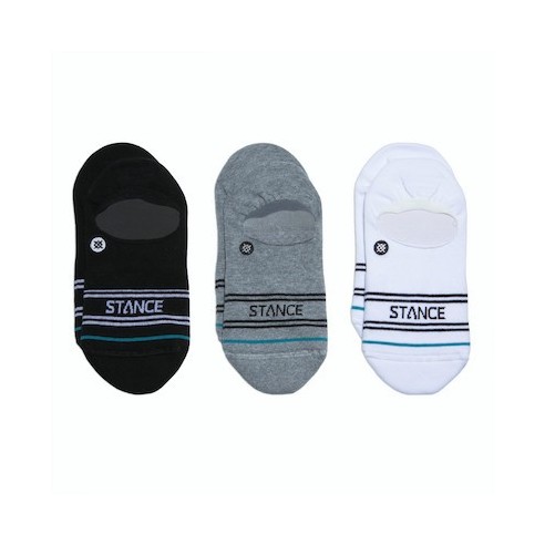 Stance Basic 3 pack No show Multicolour Socks