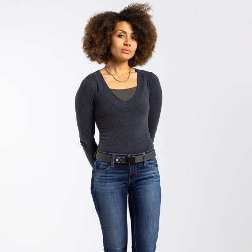 Cinturón Arcade Ridge Slim - Talla única ajustable