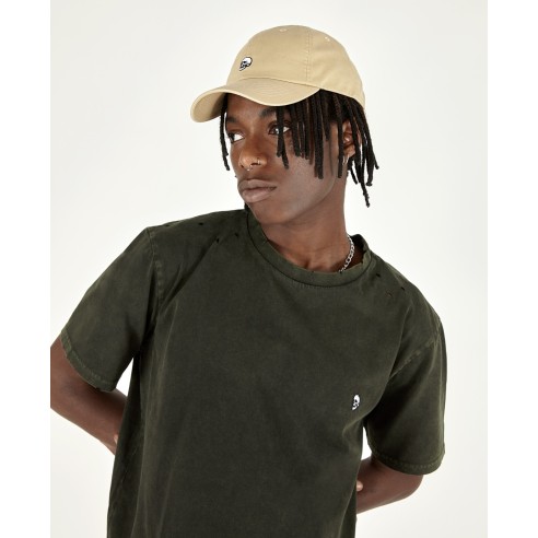 Le Crane Washed Cap - SKULL BASICS