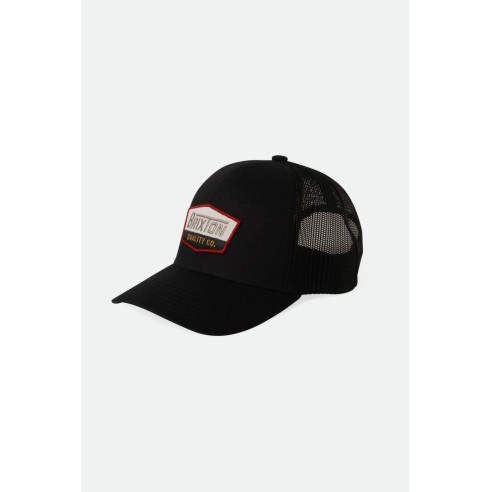 Brixton Regal Black Trucker Cap