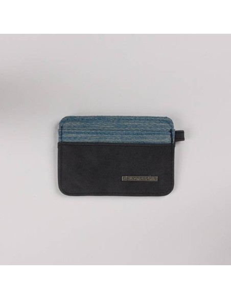 Hydroponic Prairie Card Holder FL Charcoal/Honeycomb blue