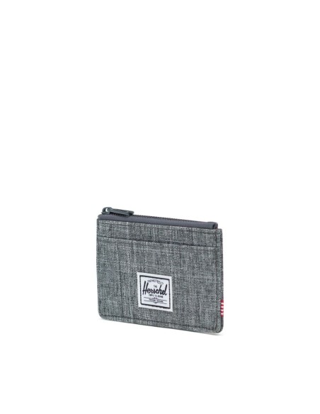 Herschel Oscar Raven Crosshatch RFID Card wallet with purse