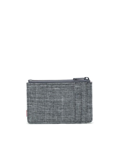 Herschel Oscar Raven Crosshatch RFID Card wallet with purse