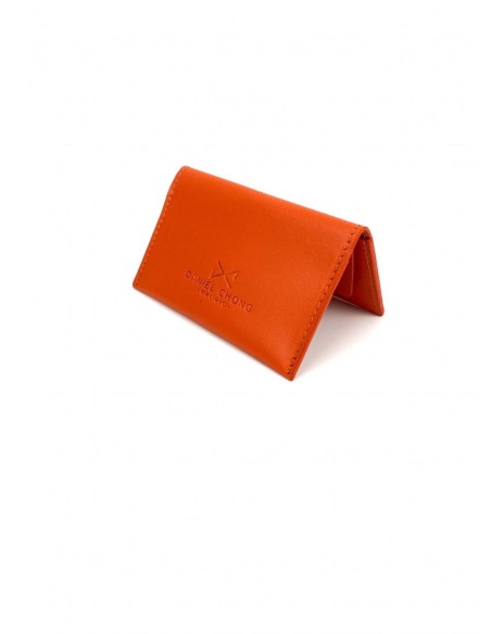 Daniel Chong Cyan Card holder made in leather