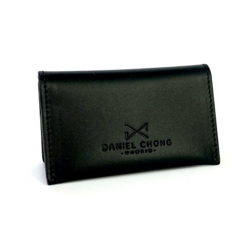 Daniel Chong Cyan Card holder made in leather