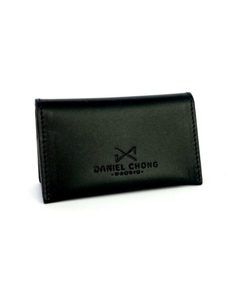 Daniel Chong Cyan Card holder made in leather