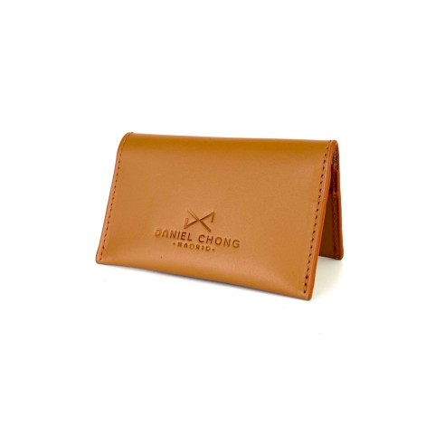 Daniel Chong Cyan Card holder made in leather