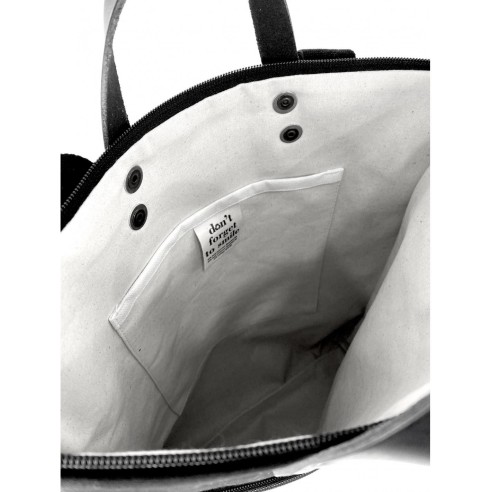Bandolera Daniel Chong Cuadrada con asas - IMPERMEABLE