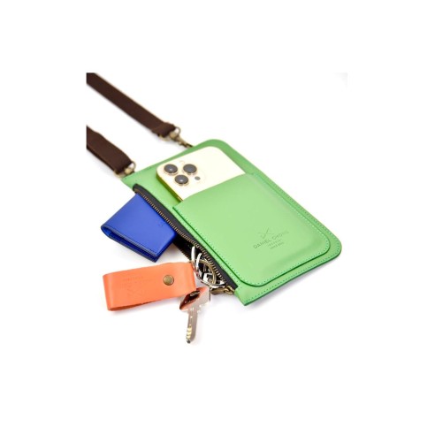 Daniel Chong Phone Sling de piel