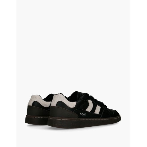 Coolway Goal Black Leather Zapatillas Hombre