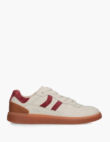 Coolway Goal White Ruby Man Sneakers