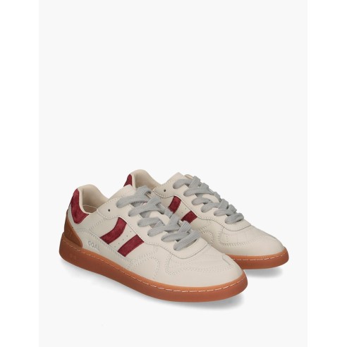 Coolway Goal White Ruby Man Sneakers