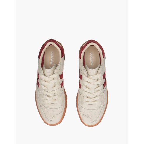Coolway Goal White Ruby Man Sneakers