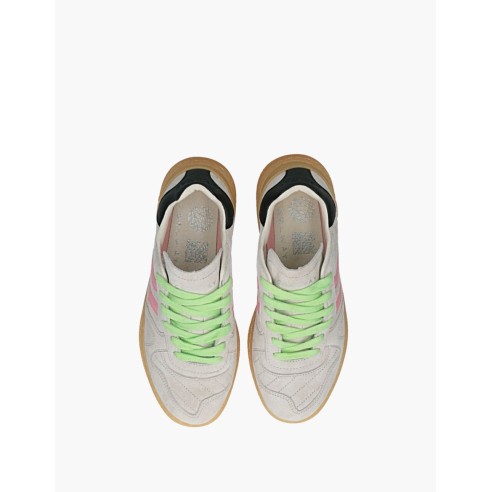 Zapatillas Coolway Goal Green Forest de serraje