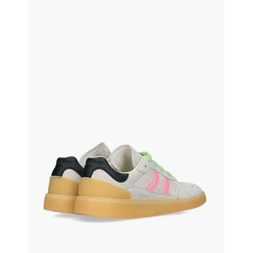 Zapatillas Coolway Goal Green Forest de serraje