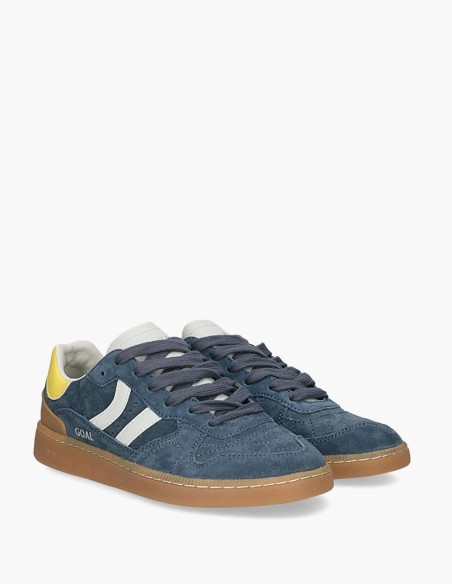 Zapatillas Coolway Goal Indigo Blue de serraje