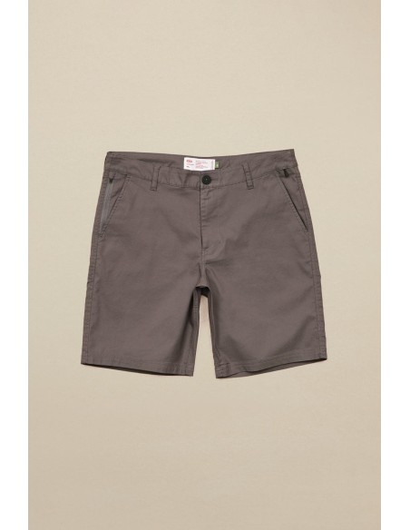 Bermuda Globe Anywear Short Titanium - ALGODÓN ORGÁNICO