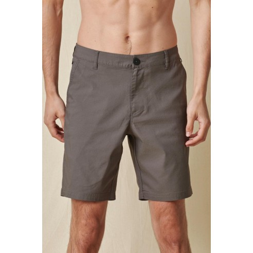 Bermuda Globe Anywear Short Titanium - ALGODÓN ORGÁNICO