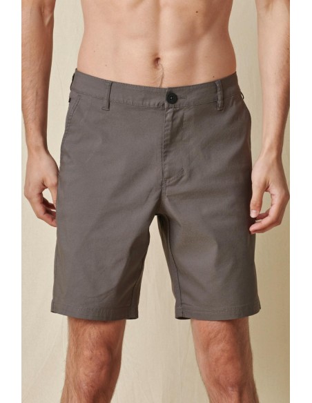 Bermuda Globe Anywear Short Titanium - ALGODÓN ORGÁNICO