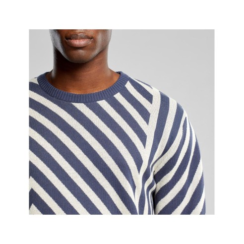 Dedicated Mora Mountain Line Ombre Blue Sweater