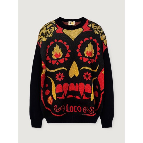 Jersey Loco Monky Loco Mexico Unisex