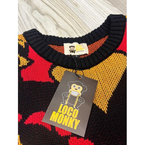 Jersey Loco Monky Loco Mexico Unisex
