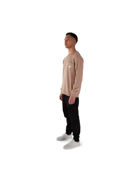 Makia Square Pocket Sand Sweatshirt - ORGANIC COTTON