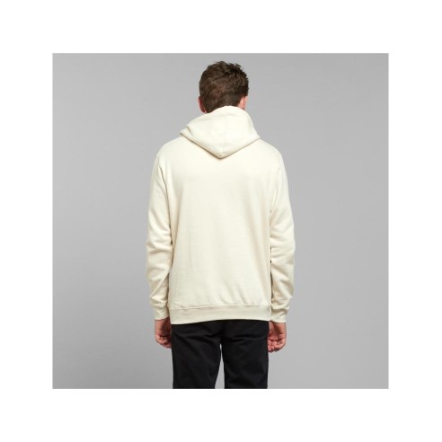 Dedicated Hoodie Falun Side Bikes Oat White - Organic cotton