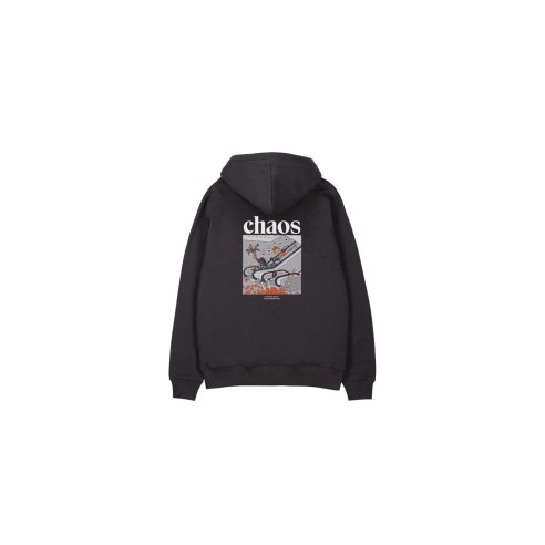 Makia Unisex Shopping Hodded sweatshirt Black
