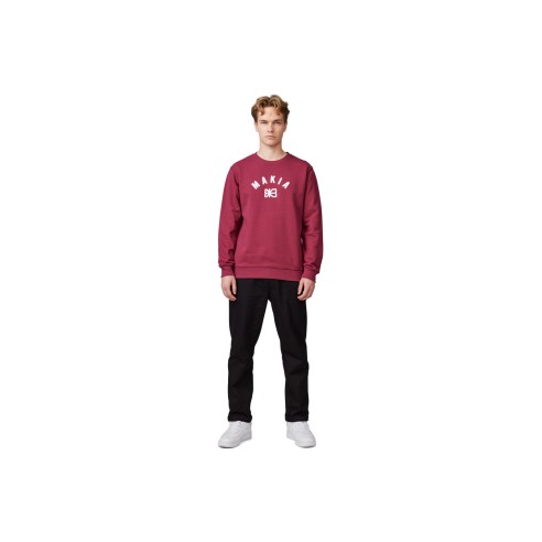 Makia Brand Cranberry Crewneck