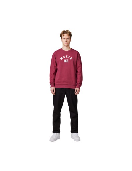 Makia Brand Cranberry Crewneck