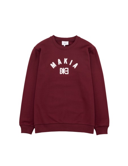 Makia Brand Cranberry Crewneck