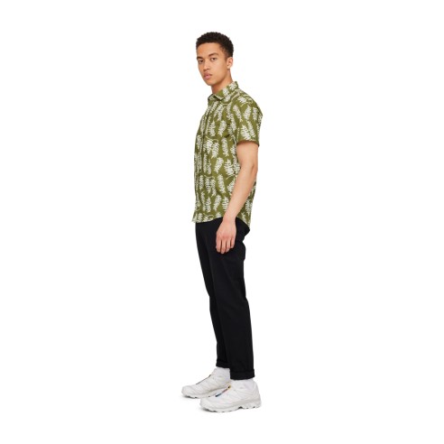 Makia Herbal Short sleeve Shirt Green