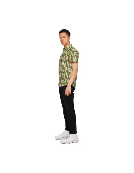 Makia Herbal Short sleeve Shirt Green