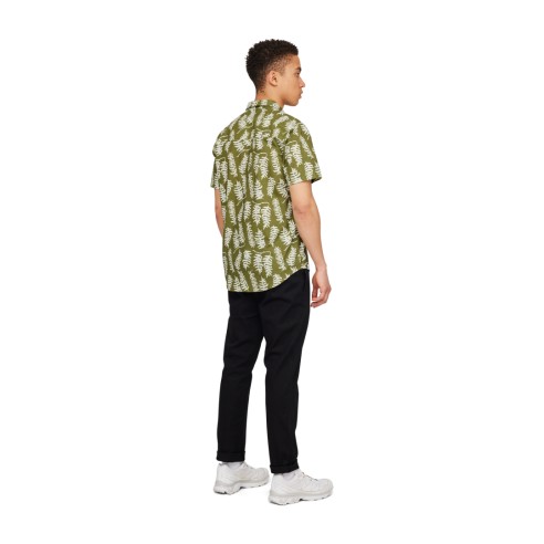 Makia Herbal Short sleeve Shirt Green