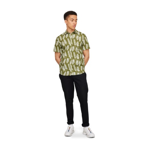 Makia Herbal Short sleeve Shirt Green