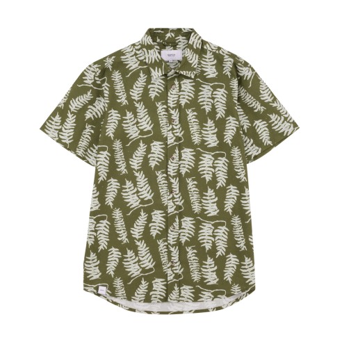 Makia Herbal Short sleeve Shirt Green