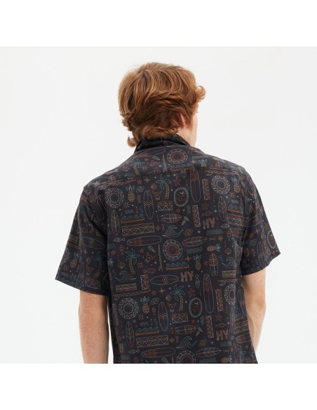 Camisa Hydroponic Tribal estampada