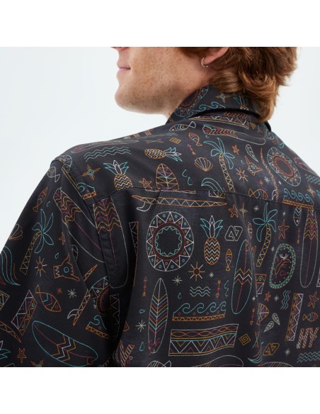 Camisa Hydroponic Tribal estampada