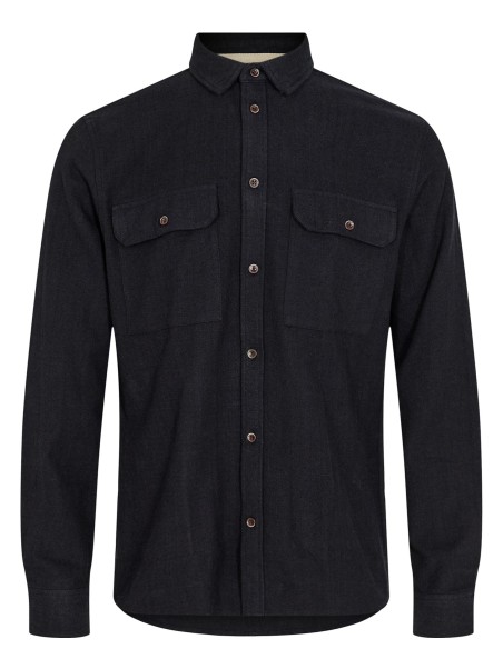 Camisa Anerkjendt Ak Leif 2 Tone Melange Shirt