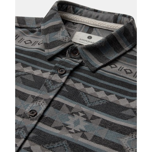 Camisa Anerkjendt Aklouis Jacquard Shirt