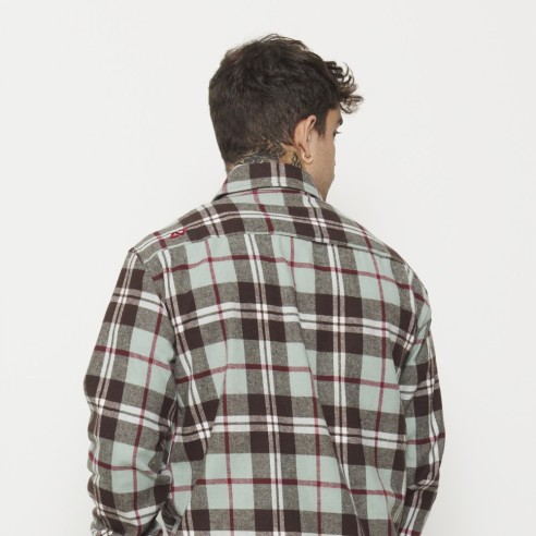 Camisa Hydroponic Hub de franela de algodón