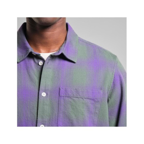 Dedicated Rute Flannel Shadow Check Shirt