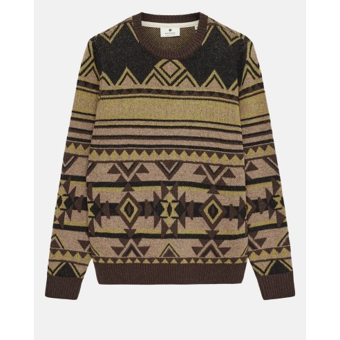 Anerkjendt Aksune Inka Pullover Chocolate Brown