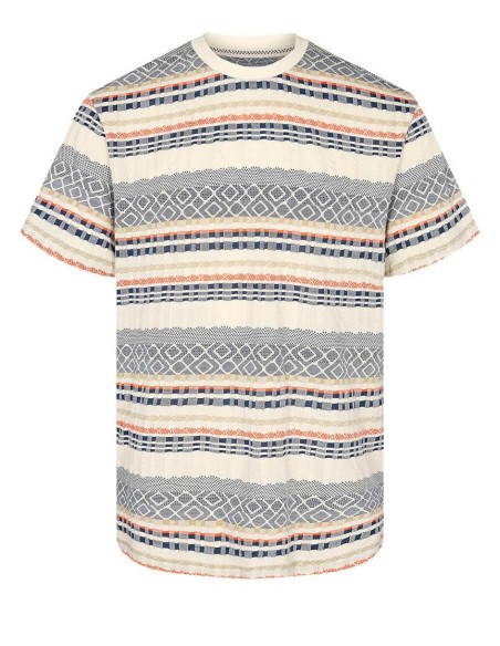 Camiseta Anerkjendt Akkikki Jacquard Tee