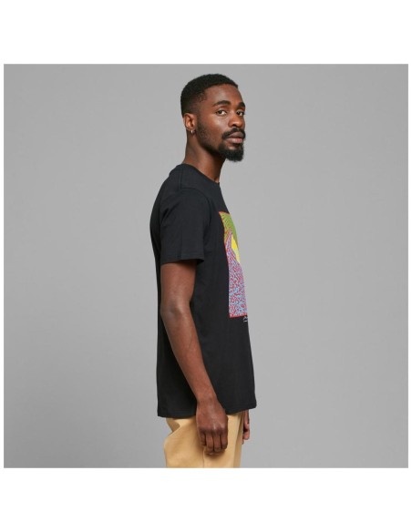 Dedicated Stockholm Next Wave Black T-Shirt - Organic cotton