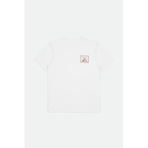 Brixton Del sol White T-Shirt